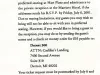 Invitation - Cadillac's Landing