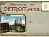 Postcard - Souvenir of Detroit, Mich.