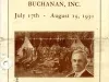 Brochure - Eighth Annual Tour
On To Alaska With Buchanan