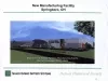 Drawing, Architectural - New Manufacturing Facility 
Springboro, OH