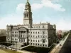 Postcard - County Building, Detroit, Mich.