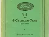 Booklet - Ford Motor Company Parts Price List V-8 and 4-Cylinder Cars 1928-1932