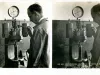 Stereograph - Determining Hardness Of Metals By Means Of Brinell Testing Machine, Hudson Motor Car Co, Detroit, USA