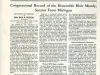 Proceedings - Congressional Record of the Honorable Blair Moody, Senator from Michigan