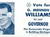 Card, Political - (X) Vote for G. Mennen Williams