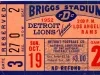 Ticket, Admission - Briggs Stadium