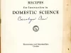 Cookbook - Recipes for Instruction in Domestic Science
