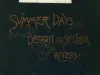 Booklet - Summer Days on the Detroit and St. Clair Rivers