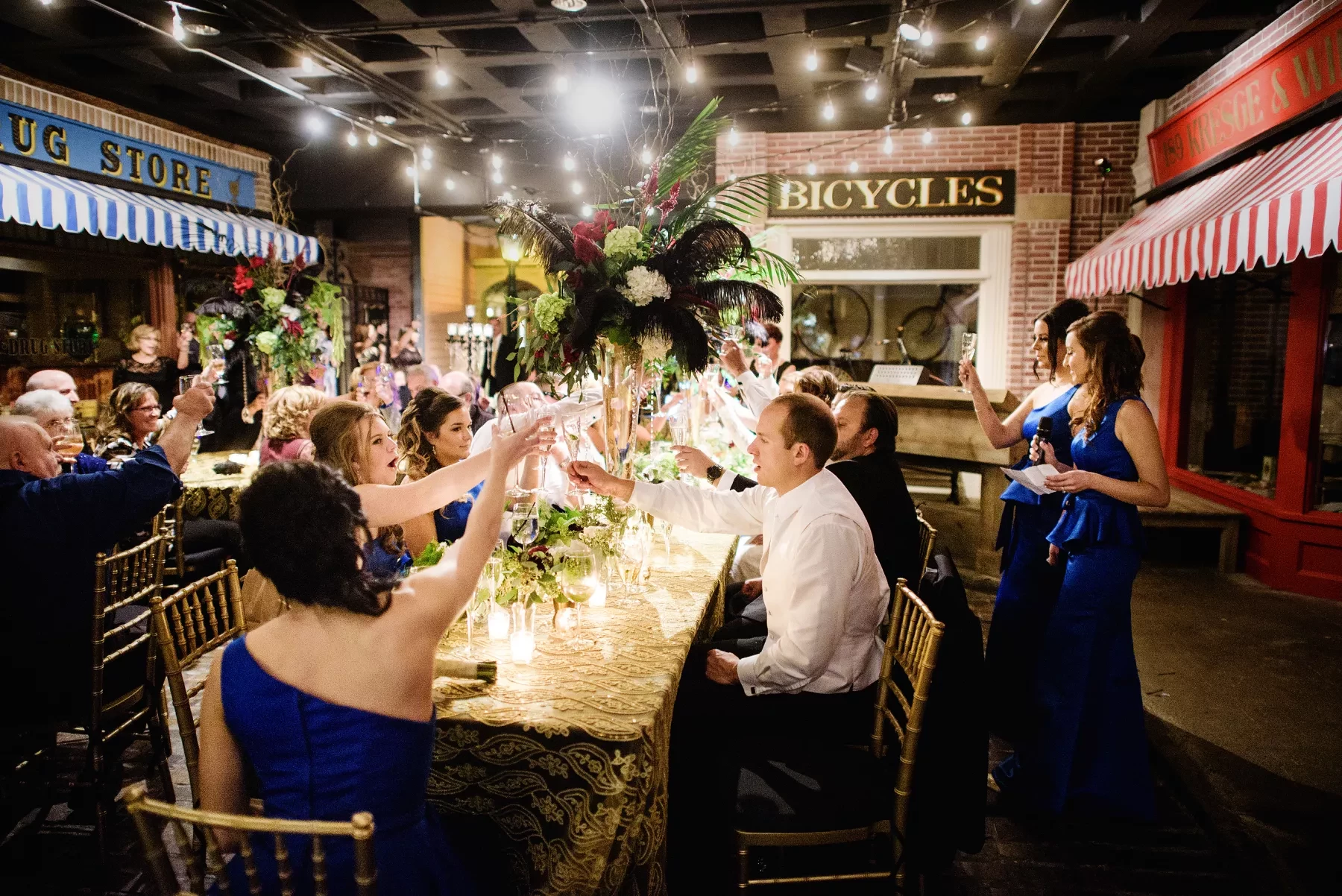 Streets wedding