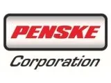 Penske Corporation logo with bold red text on white background.